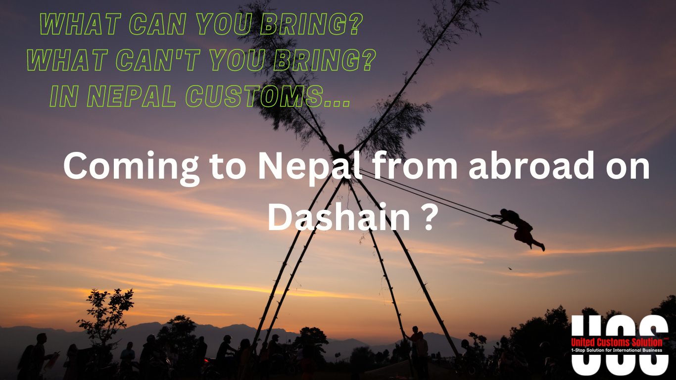Coming to Nepal from abroad on Dashain – what can you bring, what can’t you bring?